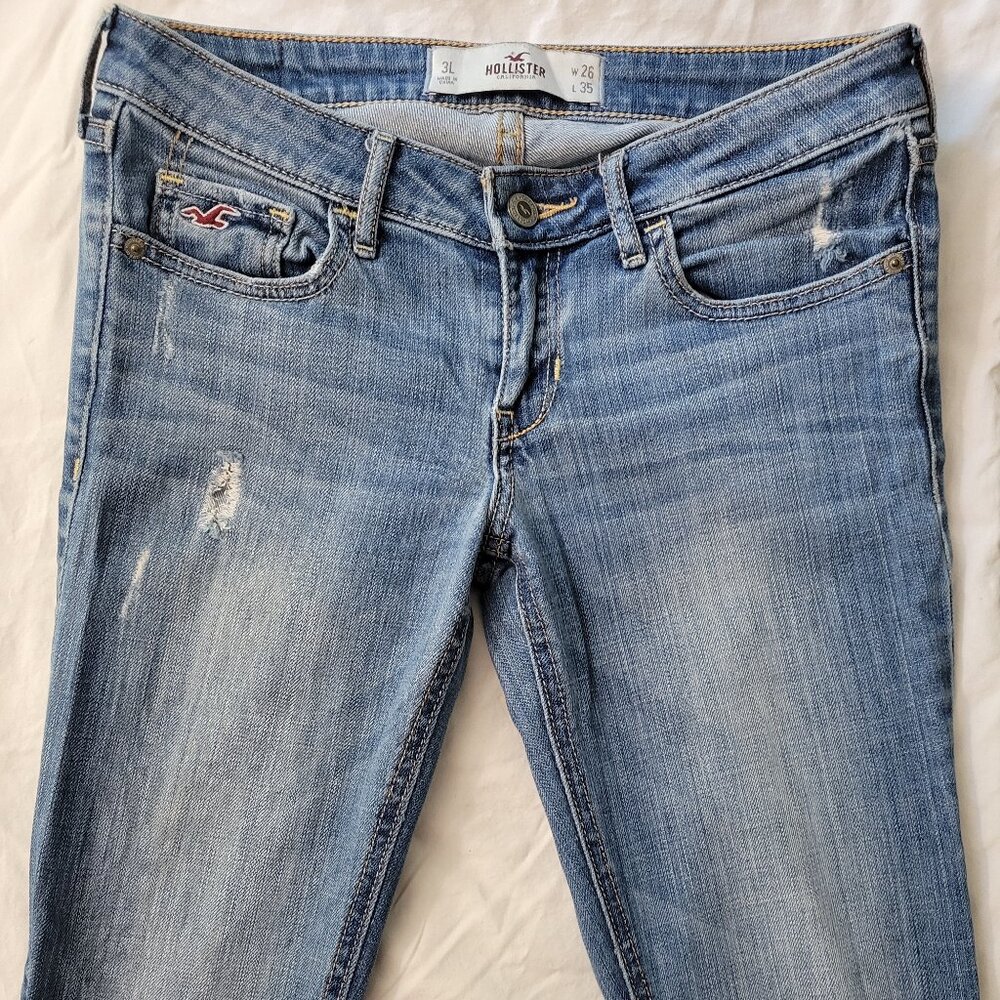 Hollister Low-Rise Bootcut Jeans